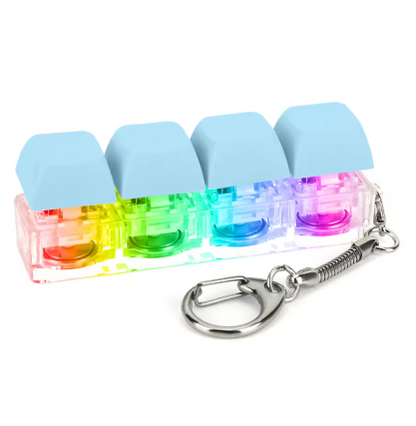 ZenSwitch™ – Llavero Fidget Antiestrés con Luces LED