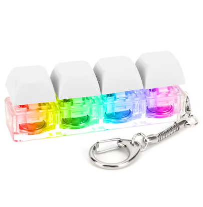 ZenSwitch™ – Llavero Fidget Antiestrés con Luces LED