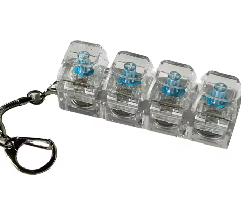 ZenSwitch™ – Llavero Fidget Antiestrés con Luces LED