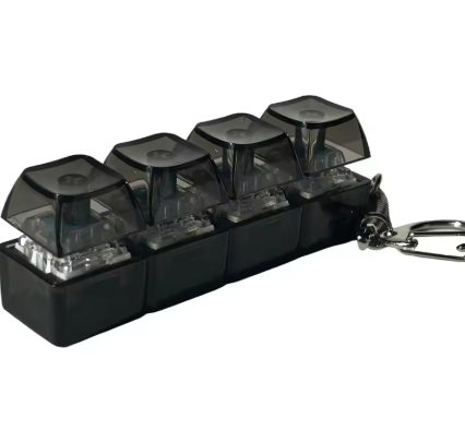 ZenSwitch™ – Llavero Fidget Antiestrés con Luces LED