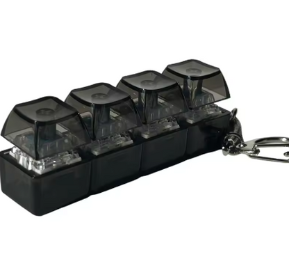 ZenSwitch™ – Llavero Fidget Antiestrés con Luces LED