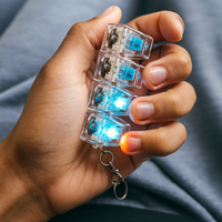 ZenSwitch™ – Llavero Fidget Antiestrés con Luces LED