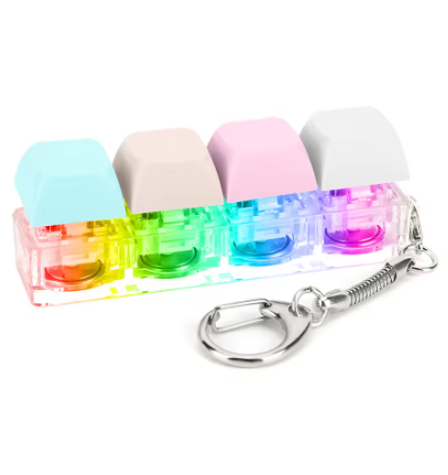 ZenSwitch™ – Llavero Fidget Antiestrés con Luces LED