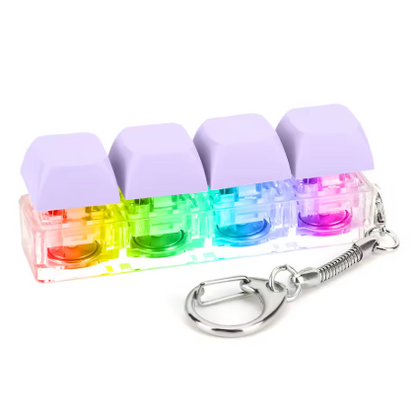 ZenSwitch™ – Llavero Fidget Antiestrés con Luces LED